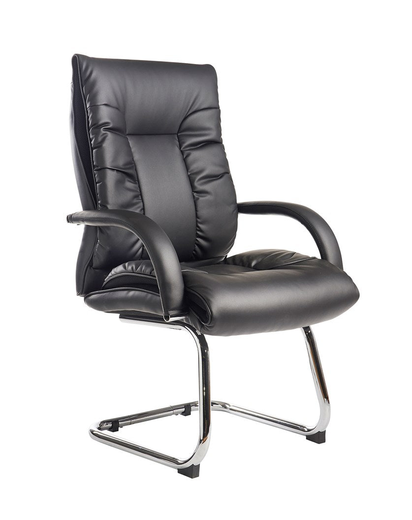 Derba Faux Leather Cantilever Office Visitor Chair