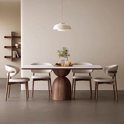 Loribeth 5 - Piece Pedestal Dining Set