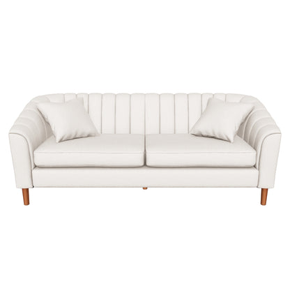 Modern Jeannie Contemporary Fabric 3 Seater Sofa