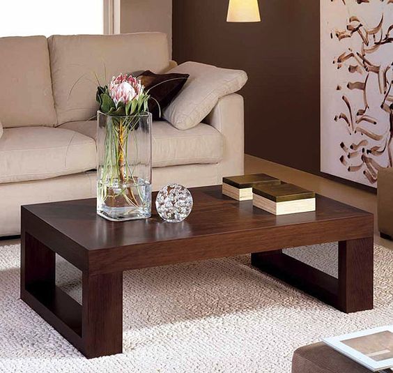 Modern Wood Coffee Table - T547