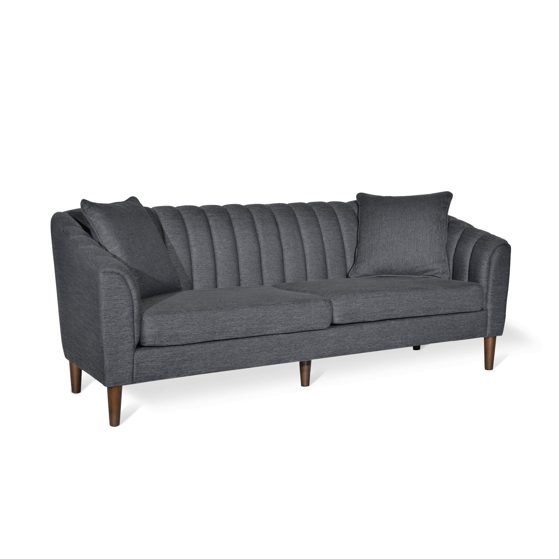 Modern Jeannie Contemporary Fabric 3 Seater Sofa