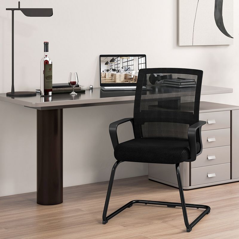 Office Chair with Lumbar Support & Mesh Back